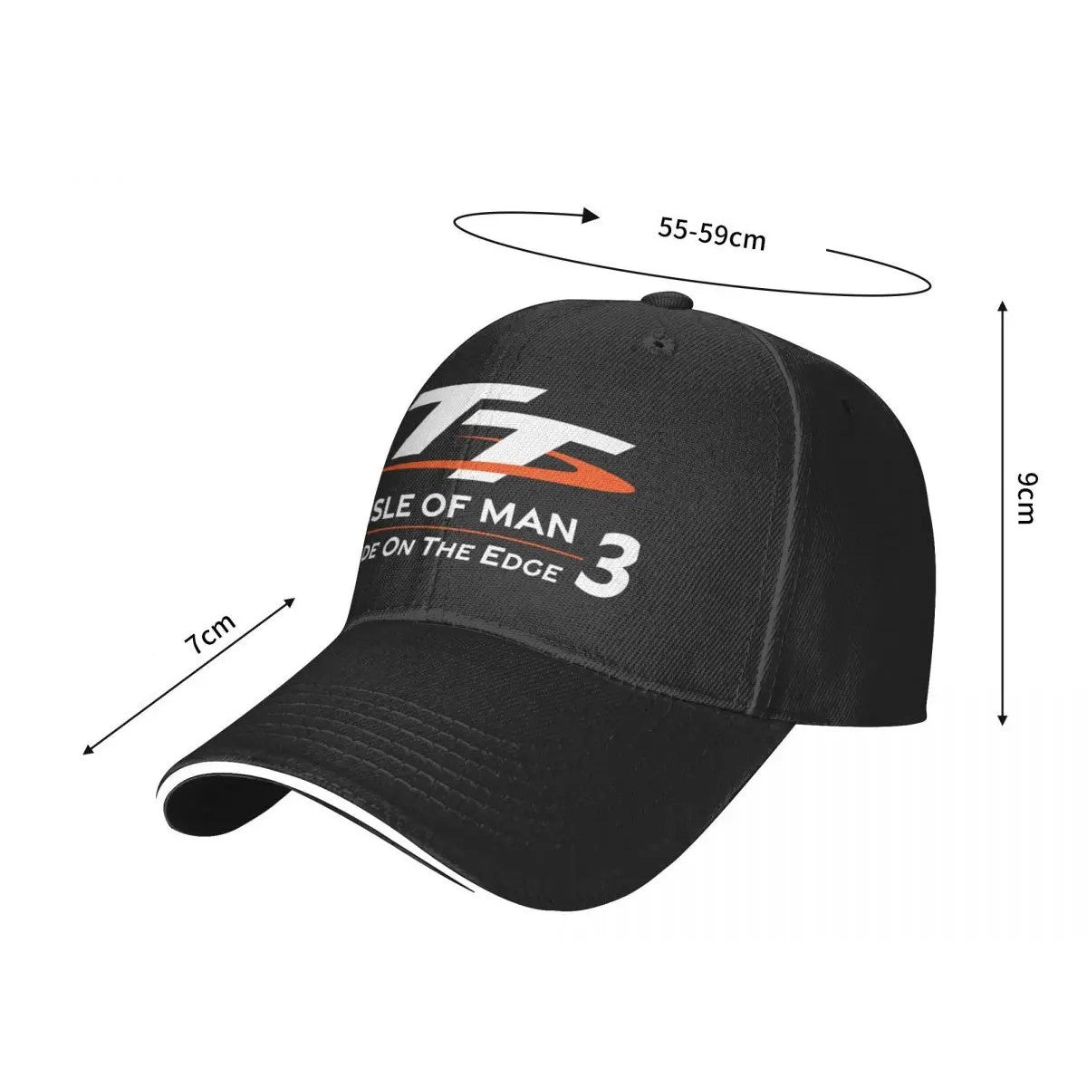 Casquette de moto tt3 isle of man