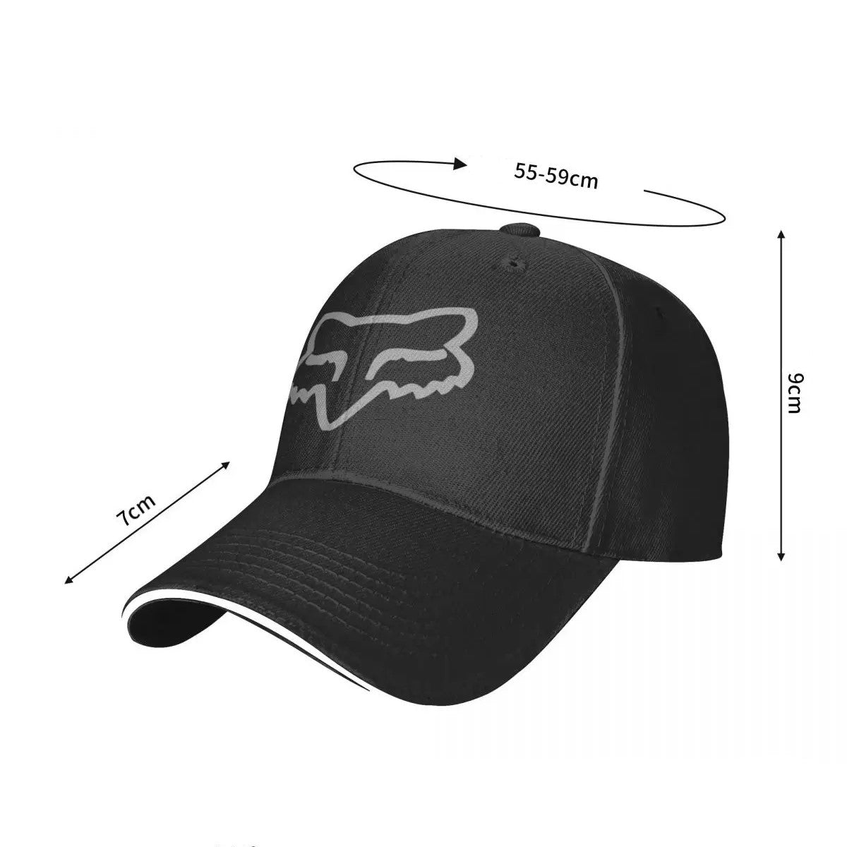 Casquette moto fox pour femme et homme