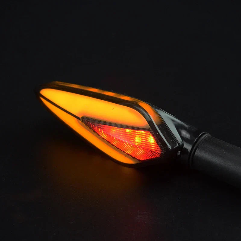 Clignotant arrière moto goutte