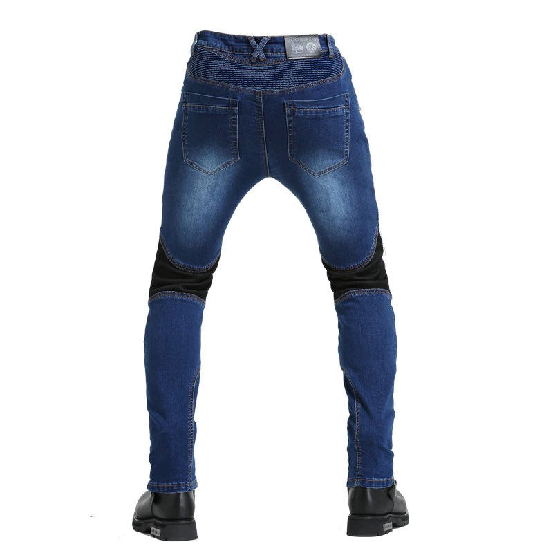 Jean de moto renforcé avec doublure en kevlar