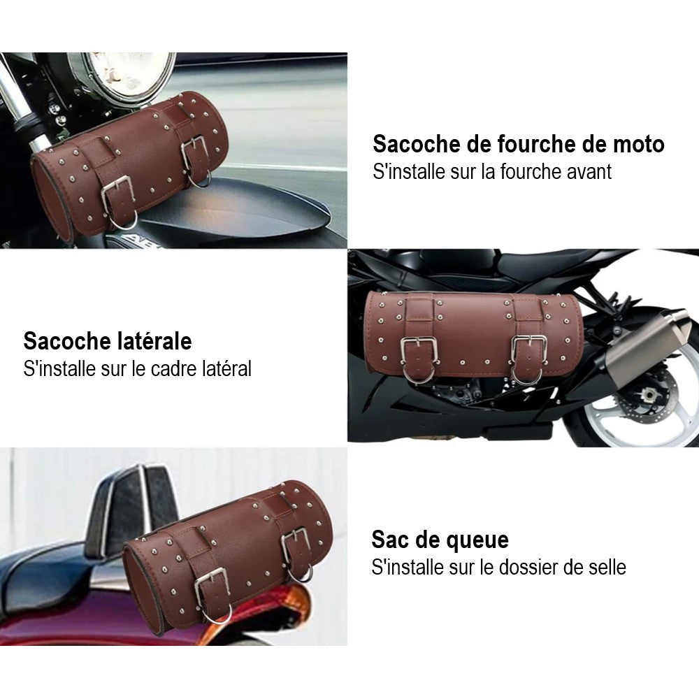 Sacoches de fourche moto - spark