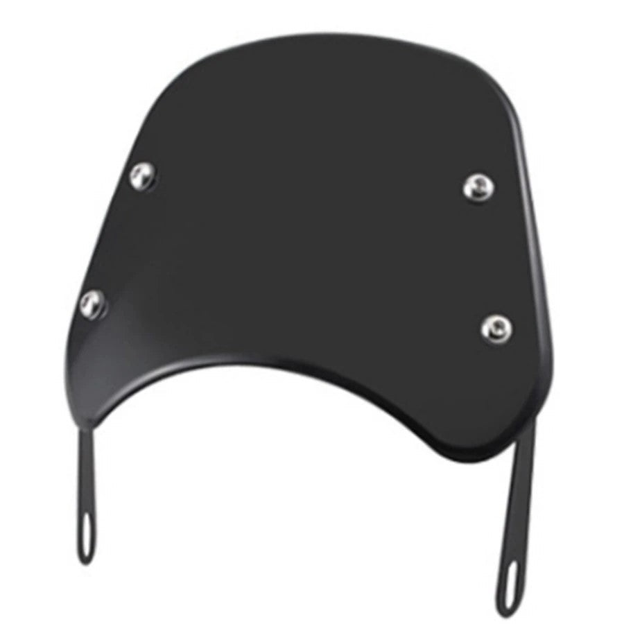 Saut de vent noir pour moto