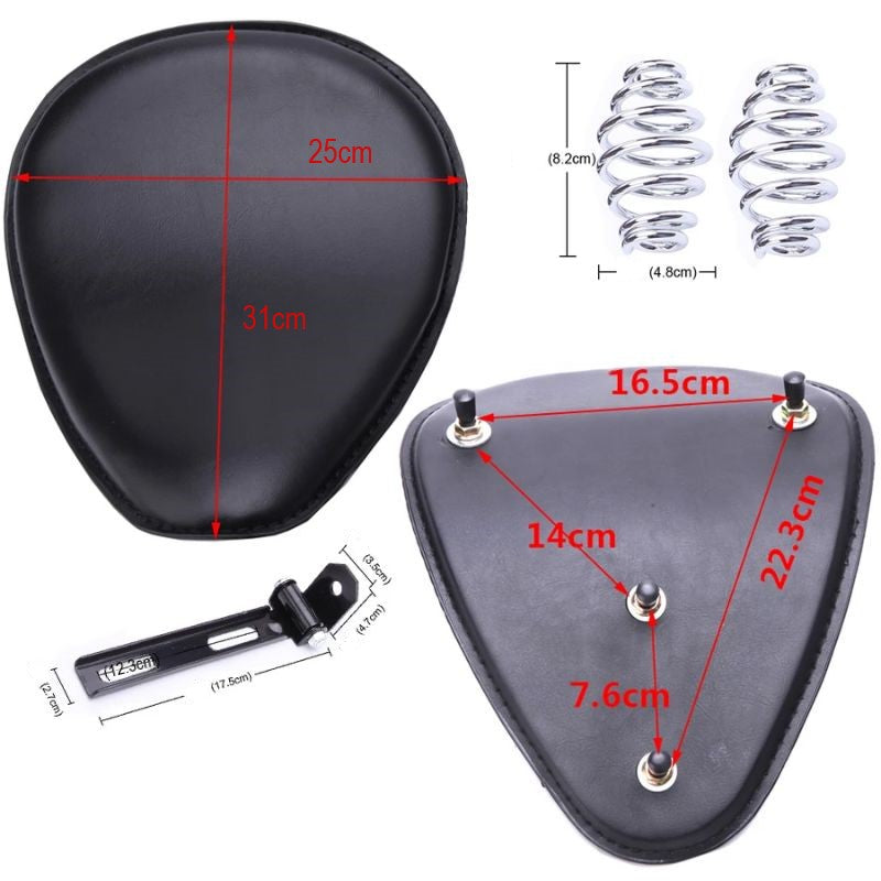 Selle à ressort harley