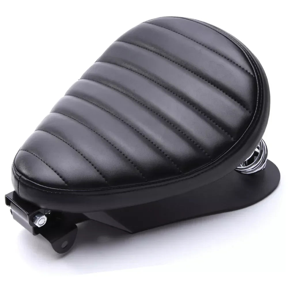 Selle de moto confort bobber en cuir