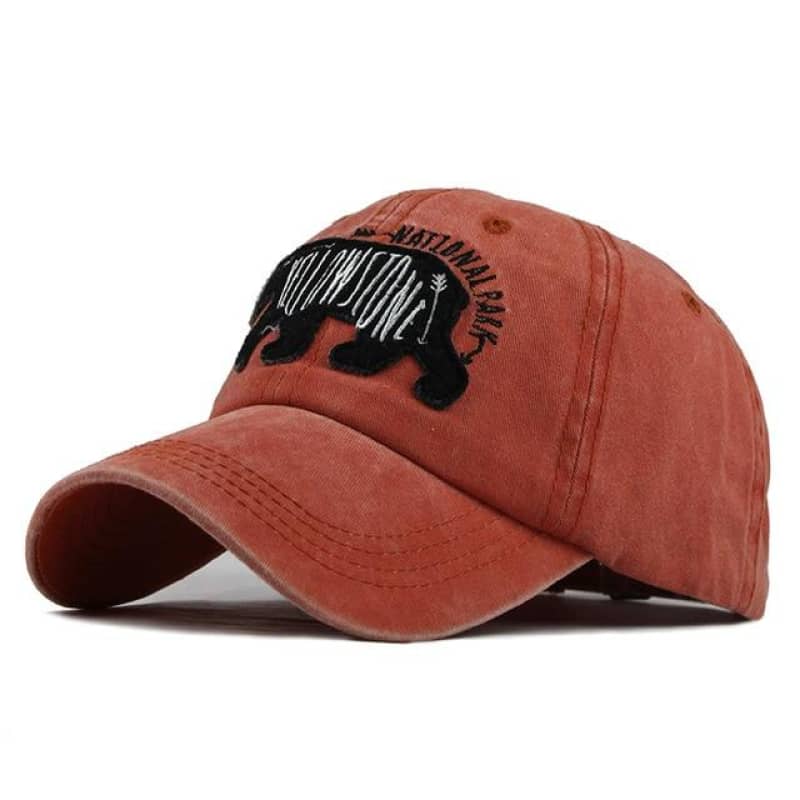 Casquette moto - yellowstone