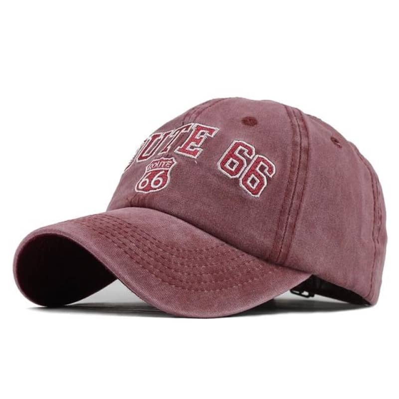 Casquette biker - route 66