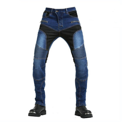 Jean de moto renforcé avec doublure en kevlar