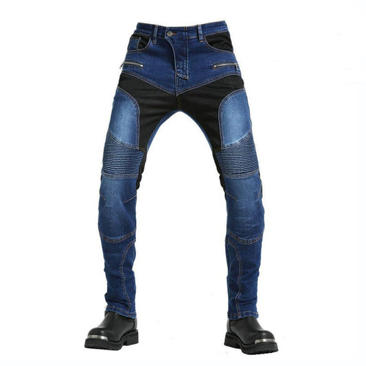Jean de moto renforcé avec doublure en kevlar