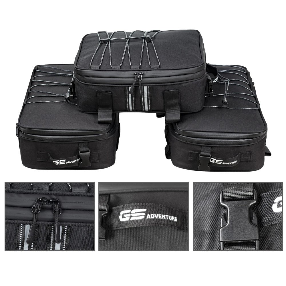 Sacoche de selle moto arrière pour top case