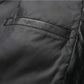 Veste biker en cuir de mouton type perfecto