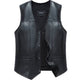 Gilet biker en cuir - old biker
