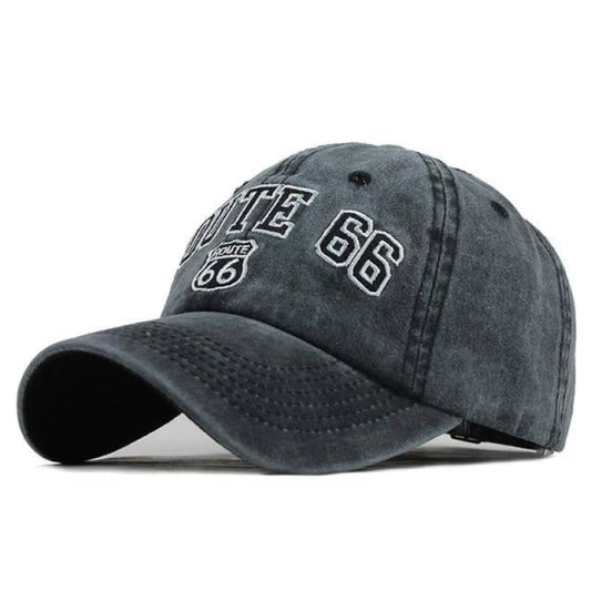 Casquette biker - route 66