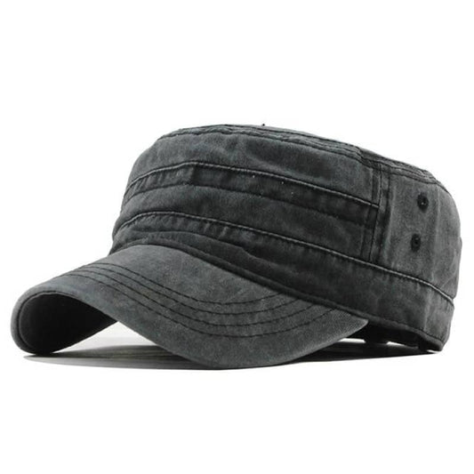Casquette biker en tissu