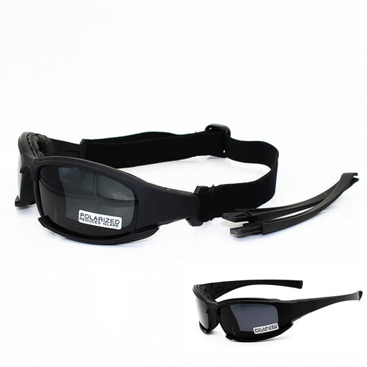Lunettes de moto polarisées tactiques uv400